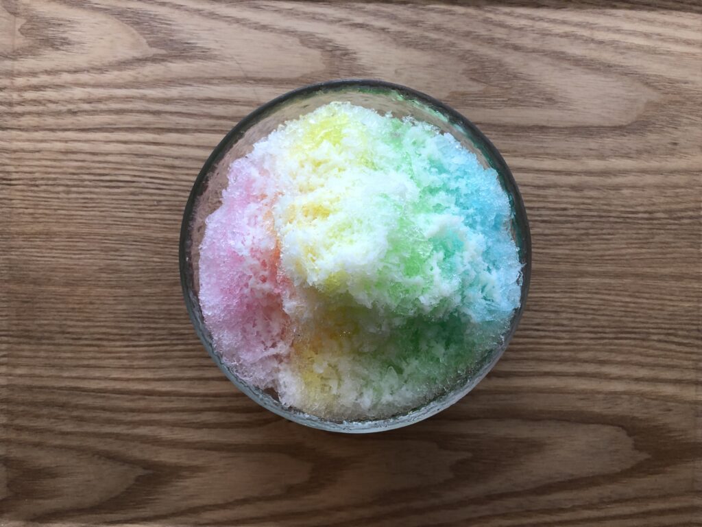 シェイブアイス作り ハワイ気分のレシピ 虹の色で彩って 暑さをはねのける ハワイに行ったら人生変わった